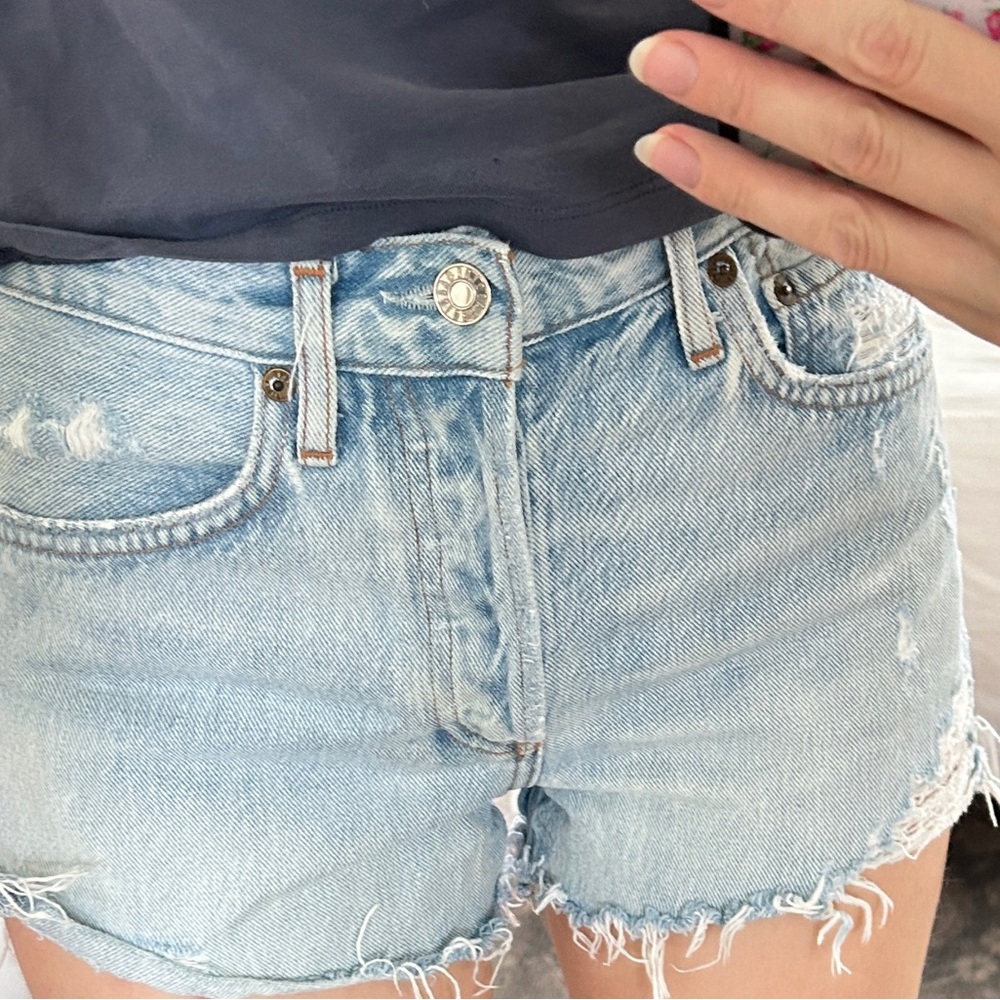 Agolde distressed shorts - 24